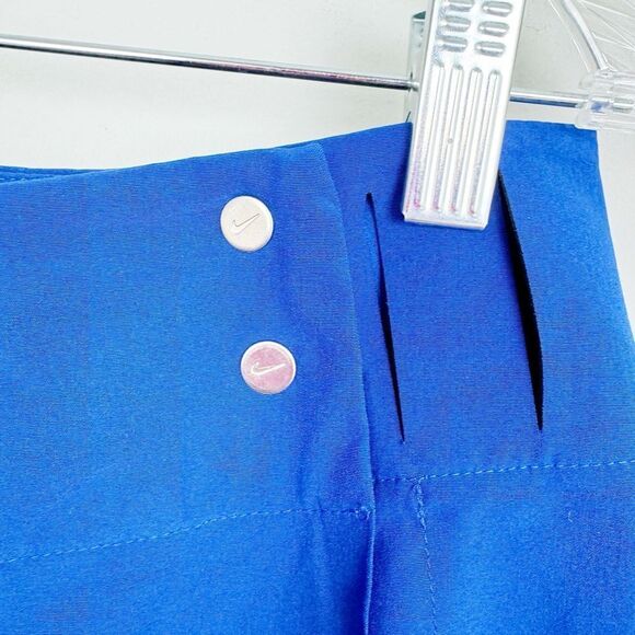 NIKE GOLF | Royal Blue Wrap Style Skirt Dri Fit Belt Loops Women’s Size 8 - Picture 3 of 8